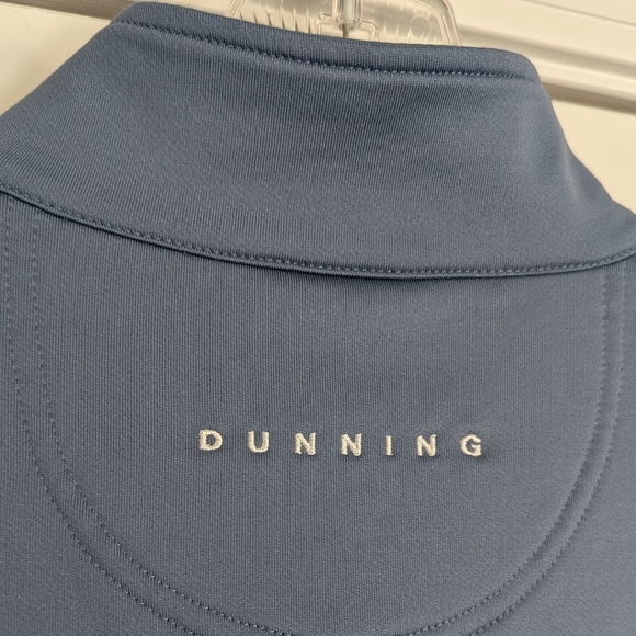 NWT Dunning Golf Men's Player Jersey Performance Quarter Zip Vest Sz XL - Picture 8 of 11